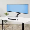 StarTech.com H1M1AG1-MONITOR-ARM soporte de escritorio para monitores ultrapanorámicos curvos de 49 pulgadas, brazo mecánico de resorte, brazo giratorio, VESA, pinza en C / montaje en orificio, máx. 44 lb