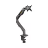 StarTech.com H1M1AG2-MONITOR-ARM soporte de escritorio para monitor, para pantallas de hasta 32 pulgadas, brazo articulado, pinza en C, compatible con TAA, plástico/acero, negro