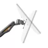 StarTech.com H1M1AG2-MONITOR-ARM soporte de escritorio para monitor, para pantallas de hasta 32 pulgadas, brazo articulado, pinza en C, compatible con TAA, plástico/acero, negro