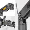 StarTech.com H1M1AG2-MONITOR-ARM soporte de escritorio para monitor, para pantallas de hasta 32 pulgadas, brazo articulado, pinza en C, compatible con TAA, plástico/acero, negro