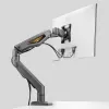 StarTech.com H1M1AG2-MONITOR-ARM soporte de escritorio para monitor, para pantallas de hasta 32 pulgadas, brazo articulado, pinza en C, compatible con TAA, plástico/acero, negro