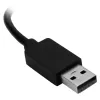 StarTech.com HB30A3A1CSFS concentrador USB 3.0 de sobremesa de 4 puertos, USB-A a 3x USB-A + 1x USB-C, con adaptador de corriente
