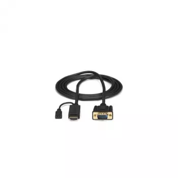 Cable convertidor activo HDMI a VGA StarTech.com de 10 ft - Adaptador HDMI a VGA - 1920x1200 o 1080p