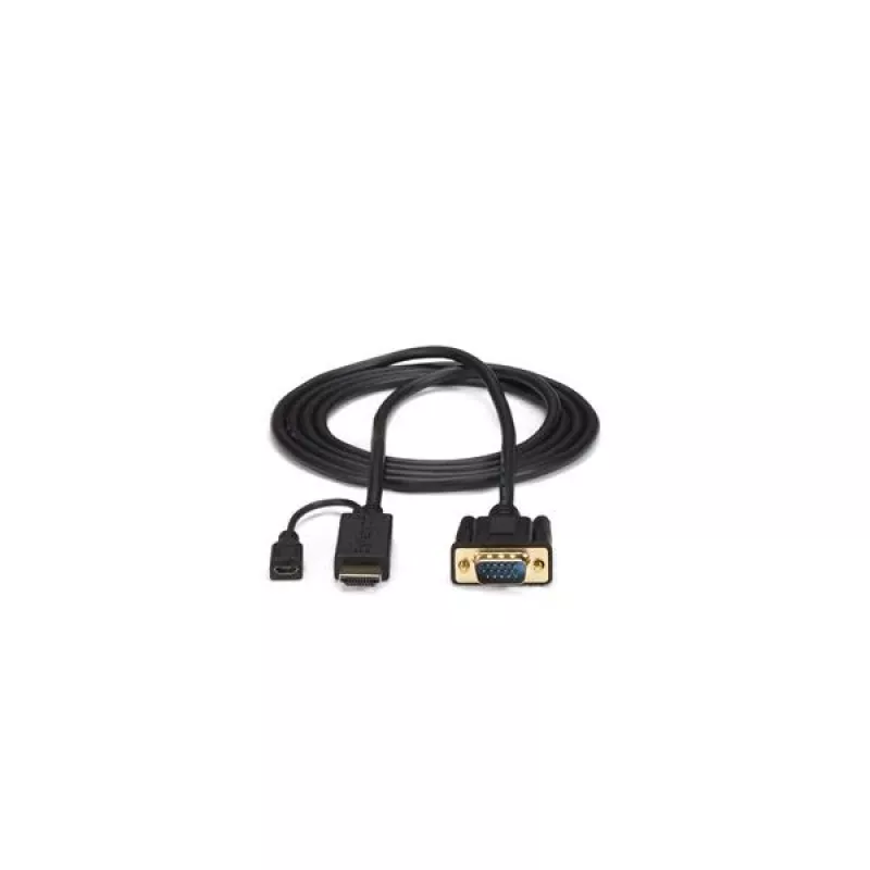 Cable convertidor activo HDMI a VGA StarTech.com de 10 ft - Adaptador HDMI a VGA - 1920x1200 o 1080p
