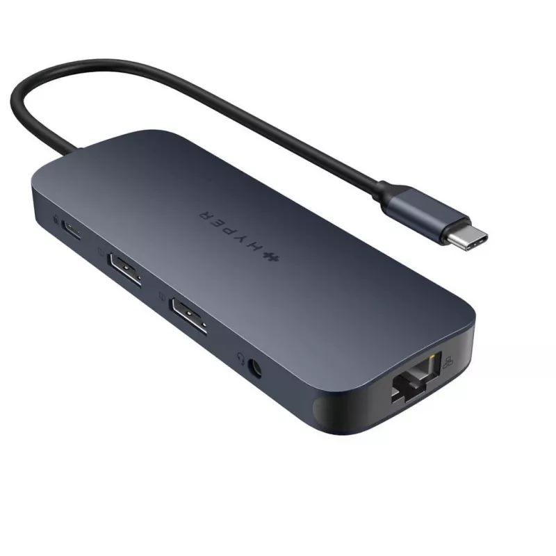 Dock/duplicador de puertos para portátil Targus HD4006GL USB 3.2 Gen 2 (3.1 Gen 2) Type-C negro