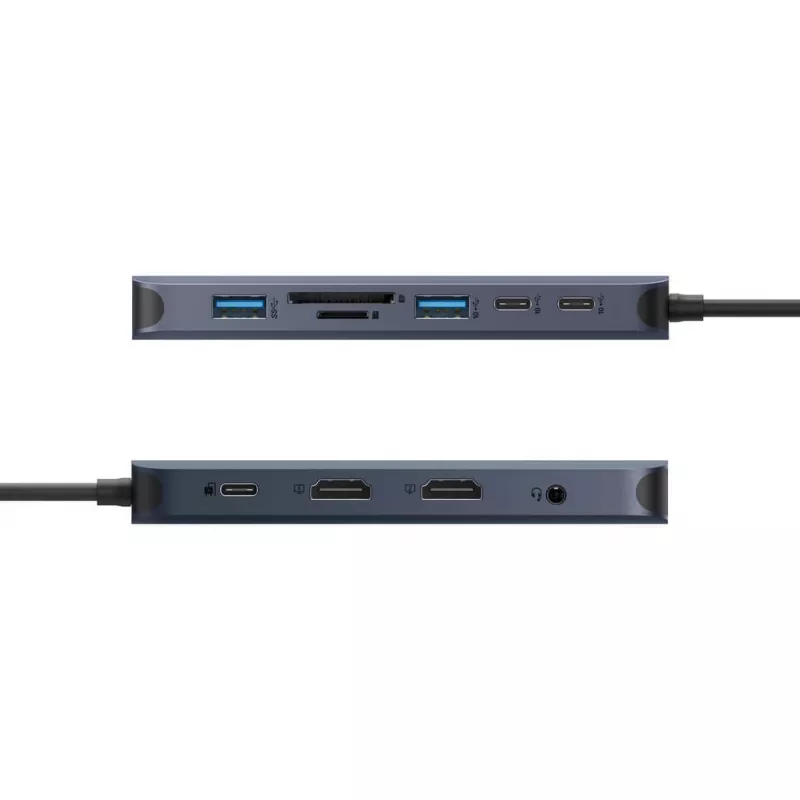 Dock/duplicador de puertos para portátil Targus HD4006GL USB 3.2 Gen 2 (3.1 Gen 2) Type-C negro