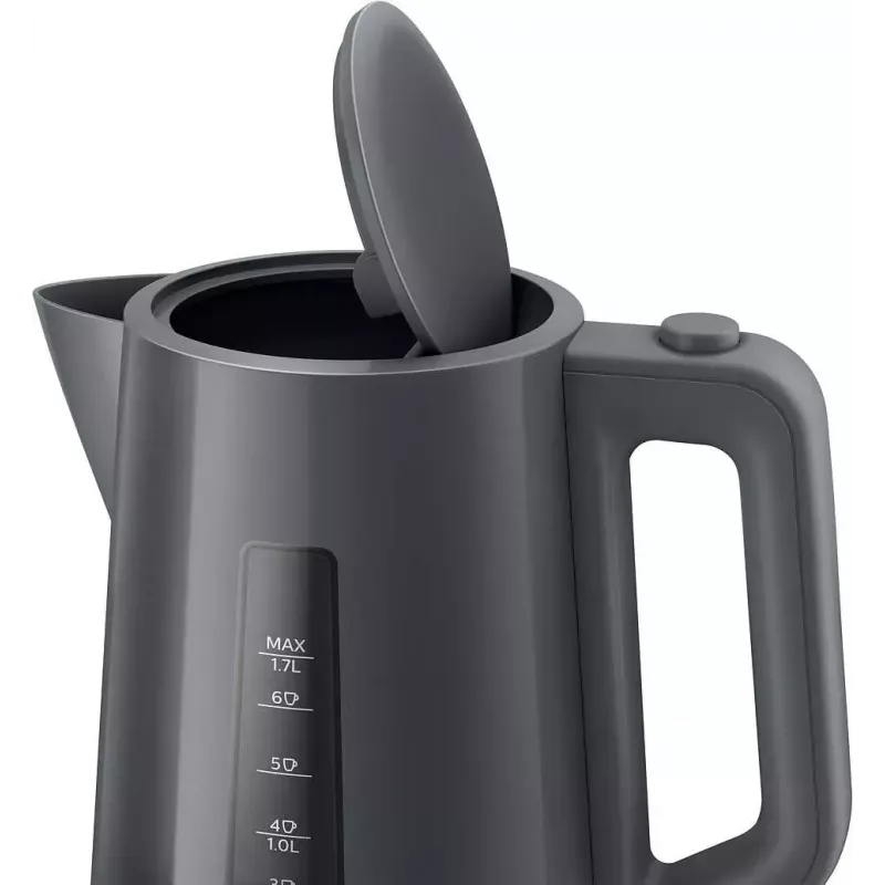 Hervidor eléctrico Philips serie 3000 HD9318/10 1,7 L 2200 W gris