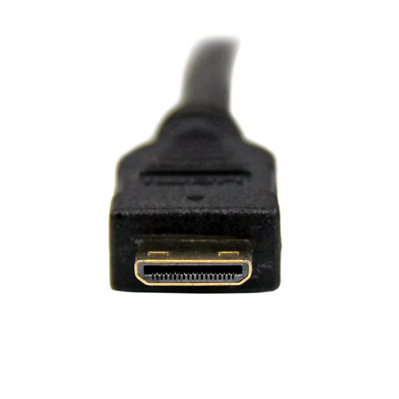 Cable Mini HDMI a DVI de 1 m (3,3 ft) StarTech.com - Cable DVI-D a HDMI (1920x1200p) - Conector macho Mini HDMI de 19 pines a conector macho DVI-D - Cable adaptador de monitor digital M/M - Adaptador Mini HDMI a DVI