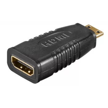Adaptador de cable Microconnect HDM19F19MC mini HDMI HDMI negro
