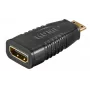 Adaptador de cable Microconnect HDM19F19MC mini HDMI HDMI negro