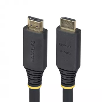 StarTech.com cable HDMI Active High Speed de 10m (32.8ft), 4K 60Hz/1440p 144Hz, HDR10/HDCP 2.2/ARC, 18Gbps, UHD HDMI 2.0 para TV/Monitor/Display, funda TPE