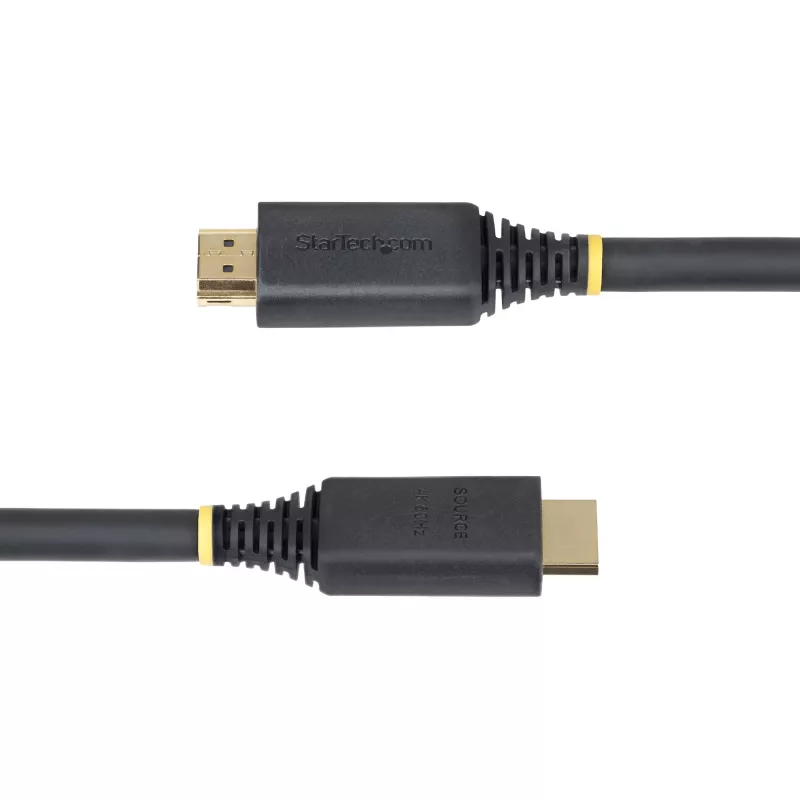 StarTech.com cable HDMI Active High Speed de 10m (32.8ft), 4K 60Hz/1440p 144Hz, HDR10/HDCP 2.2/ARC, 18Gbps, UHD HDMI 2.0 para TV/Monitor/Display, funda TPE