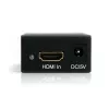 StarTech.com Convertidor activo de HDMI o DVI a DisplayPort, convertidor de vídeo activo, alimentación, negro, acero, CE, FCC, RoHS, 1920 x 1200 píxeles