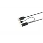 Microconnect HDMI-DP-CON1 Cable adaptador de vídeo 1 m HDMI Type-A (estándar) DisplayPort negro
