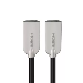 Microconnect HDMISUPERSLIM015M Cable HDMI 1,5 m HDMI Type-A (estándar) negro, metálico