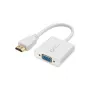 Microconnect HDMVGA1 Cable adaptador de vídeo 0,15 m HDMI Type-A (estándar) VGA (D-Sub) blanco