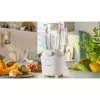 Batidora de vaso Philips HR2041/00 — 450 W, recipiente de plástico de 1,9 L, cuchillas de acero inoxidable, blanca