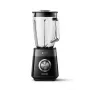 Batidora de vaso Philips 5000 Serie HR3030/00 — recipiente de vidrio de 2 L, 1200 W, trituración de hielo, negra