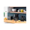 Tostadora BRAUN HT1010BK — 2 rebanadas, 900 W, negra, carcasa de plástico, ranura 132×35×119 mm