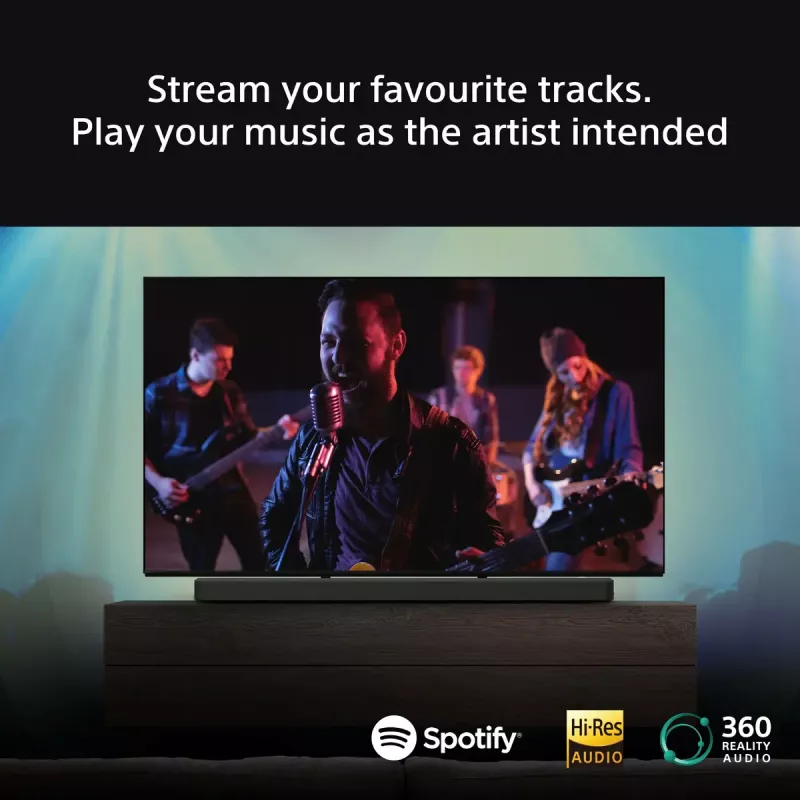 Sony BRAVIA Theatre Bar 8 – Barra de sonido Dolby Atmos, 11 altavoces, Wi-Fi, Bluetooth, 360 Spatial Sound Mapping