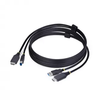 Cable KVM StarTech.com 1,8 m HDMI y USB 5 Gbit/s, 4K 60Hz, cable combo HDMI 2.0 y USB para conmutadores KVM