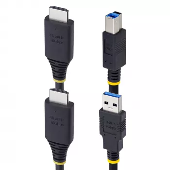 Cable KVM StarTech.com 1,8 m HDMI y USB 5 Gbit/s, 4K 60Hz, cable combo HDMI 2.0 y USB para conmutadores KVM