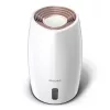 Humidificador Philips HU2716/10 – depósito de 2 L, 17 W, 220–240 V, blanco/oro rosa, compacto 220×220×350 mm