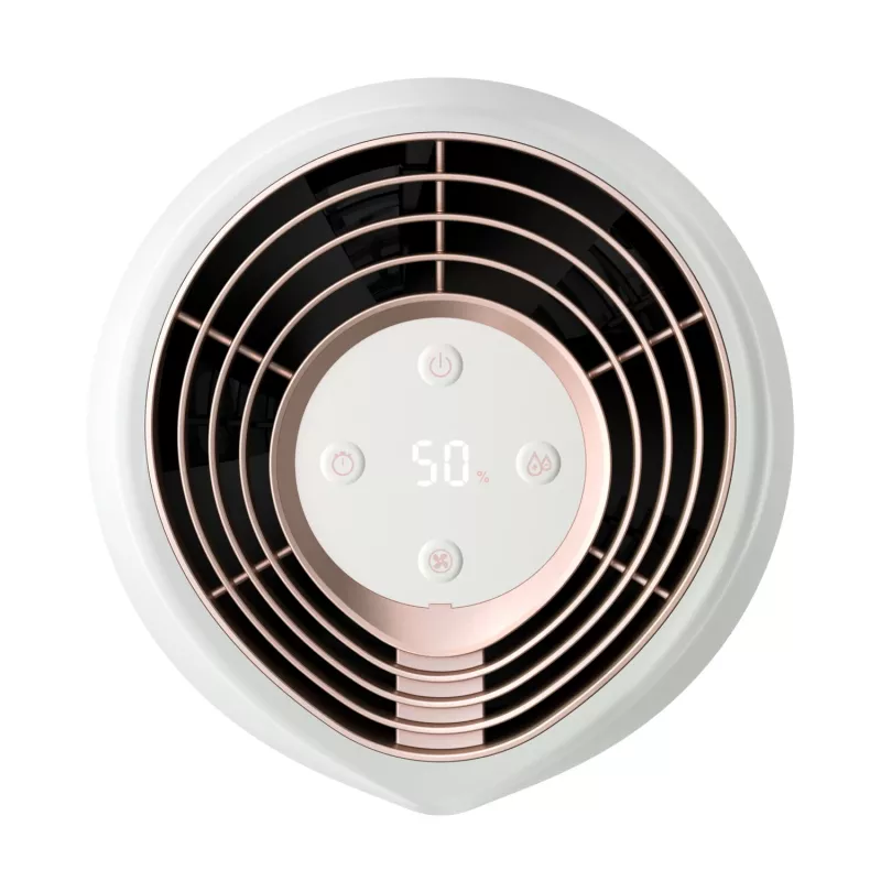 Humidificador Philips HU2716/10 – depósito de 2 L, 17 W, 220–240 V, blanco/oro rosa, compacto 220×220×350 mm