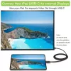 Cable adaptador Techly USB-C macho a HDMI 2.0 macho 4K 2 m negro