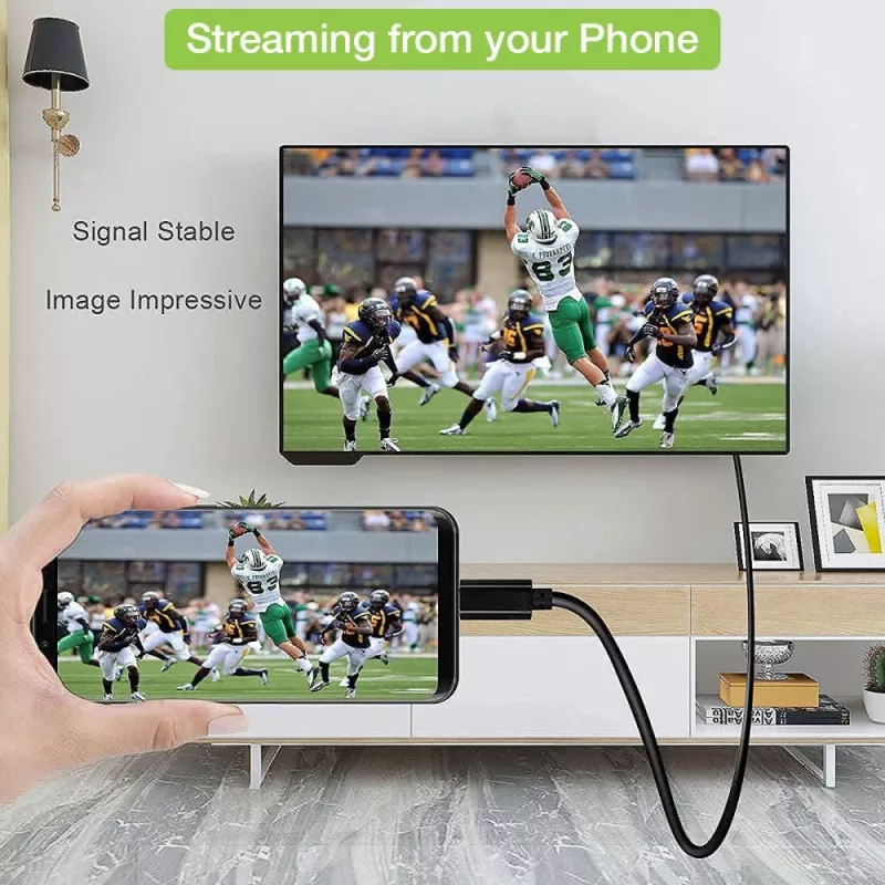 Cable adaptador Techly USB-C macho a HDMI 2.0 macho 4K 2 m negro