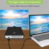 Cable adaptador Techly USB-C macho a HDMI 2.0 macho 4K 2 m negro