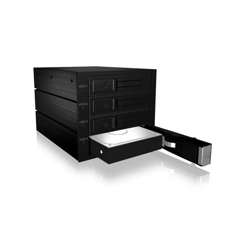ICY BOX ICY BOX IB-564SSK - carcasa para unidades de almacenamiento con ventilador - 3.5 (8.9 cm)