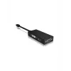 ICY BOX IB-AC1032 Mini DisplayPort DVI-D + VGA (D-Sub) + HDMI negro