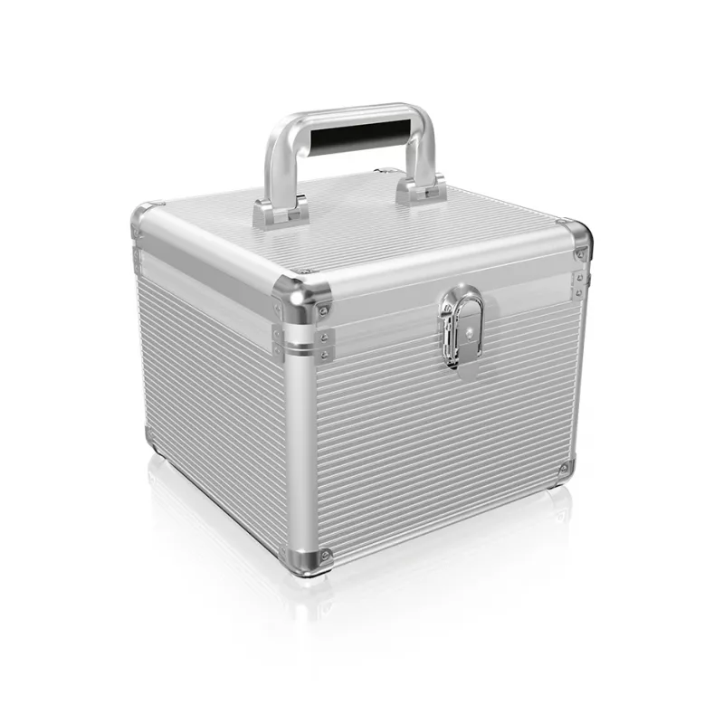 ICY BOX IB-AC628 maletín metal, plástico plata