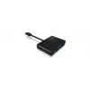 Adaptador multipuerto ICY BOX IB-DK4032-CPD USB-C a VGA
