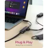 ICY BOX IB-HUB1439-LAN cableado USB 3.2 Gen 1 (3.1 Gen 1) Type-A negro