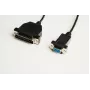 Cable serie Microconnect IBM029B negro 3 m DB9 DB25