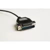 Cable serie Microconnect IBM029B negro 3 m DB9 DB25