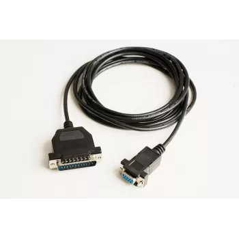 Cable serie Microconnect IBM029B-1,8 negro 1,8 m DB-9 DB-25
