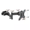Soporte Techly para montaje en mástil TV LED/LCD 17–32