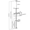 Soporte/pie de TV Techly ICA-TR32 177,8 cm (70