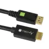 Cable convertidor Techly 2m DisplayPort a HDMI 1.2 4K ICOC DSP-H12-020