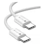 Cable USB Techly ICOC-MU4-40G240W1 USB4 Gen 3x2 1 m USB C blanco