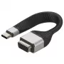 Cable adaptador de vídeo Techly ICOC-USBC-VGA 0,12 m USB Type-C VGA (D-Sub)