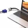 Cable adaptador de vídeo Techly ICOC-USBC-VGA 0,12 m USB Type-C VGA (D-Sub)