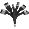 Cable adaptador de vídeo Techly ICOC-USBC-VGA 0,12 m USB Type-C VGA (D-Sub)
