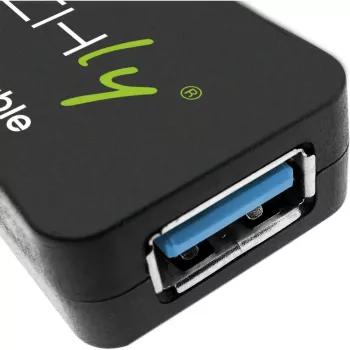 Cable USB Techly ICUR30100G USB 3.2 Gen 1 (3.1 Gen 1) 10 m USB A negro