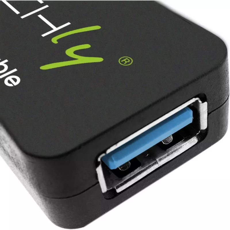 Cable USB Techly ICUR30100G USB 3.2 Gen 1 (3.1 Gen 1) 10 m USB A negro