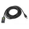 Cable USB Techly ICUR3050G USB 3.2 Gen 1 (3.1 Gen 1) 5 m USB A negro