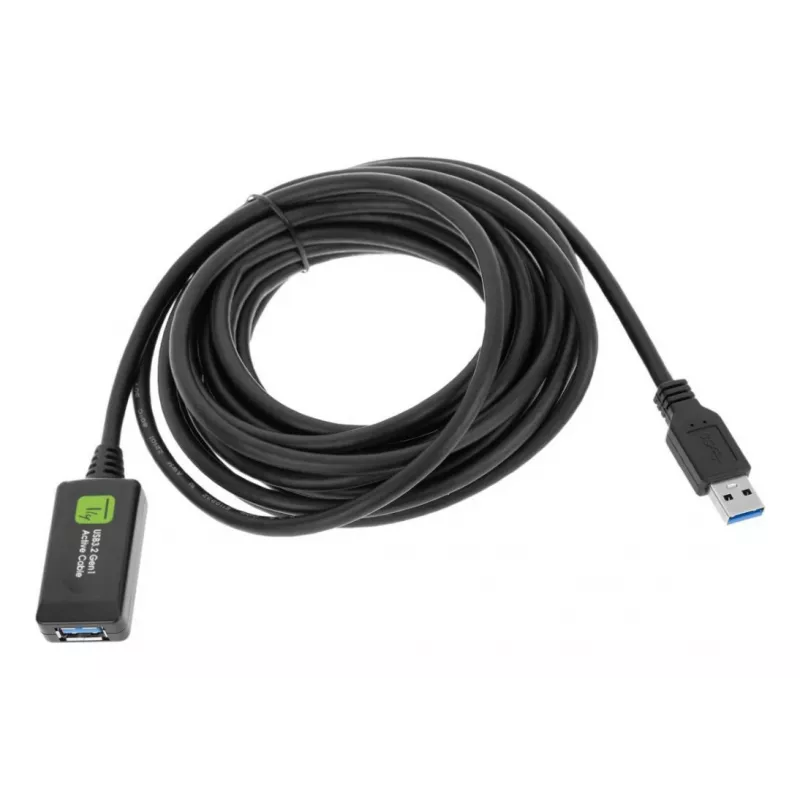 Cable USB Techly ICUR3050G USB 3.2 Gen 1 (3.1 Gen 1) 5 m USB A negro